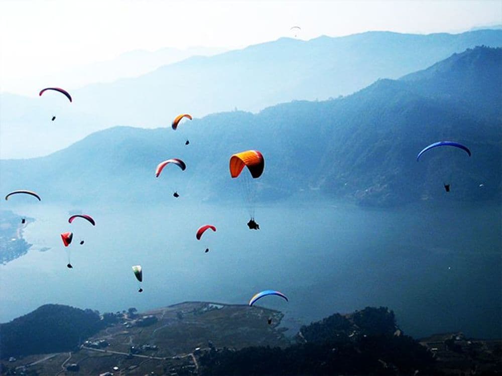 Paragliding 